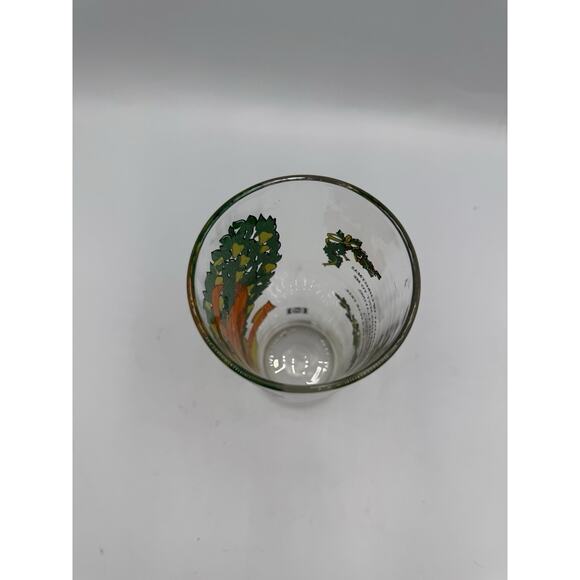 Vintage 12 oz Brockway 12 Days Of Christmas Glass 6th Day 6 Geese a Laying - Picture 5 of 7